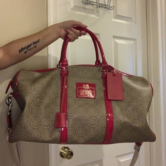 Coach coated canvas overnight bag - Picture 9 of 9